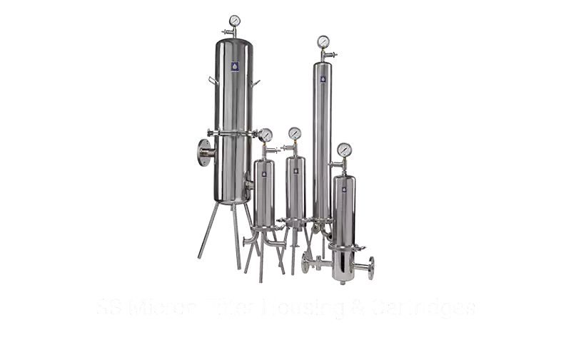 UV System Micron Filter Housing Cartridges